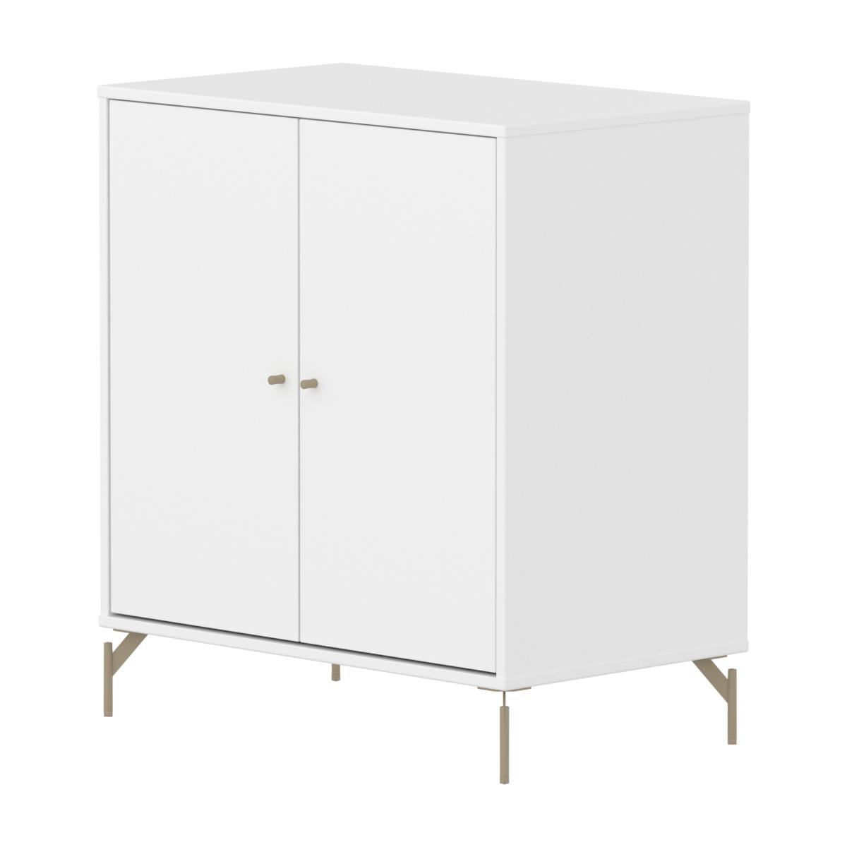 Cómoda 2 puertas-patas SAGA Flexa blanco-oat