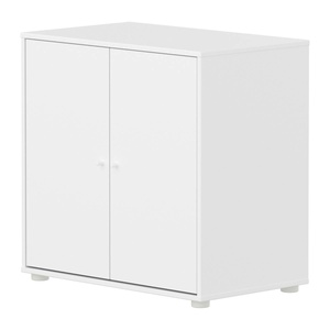 Cómoda 2 puertas SAGA Flexa blanco-blanco