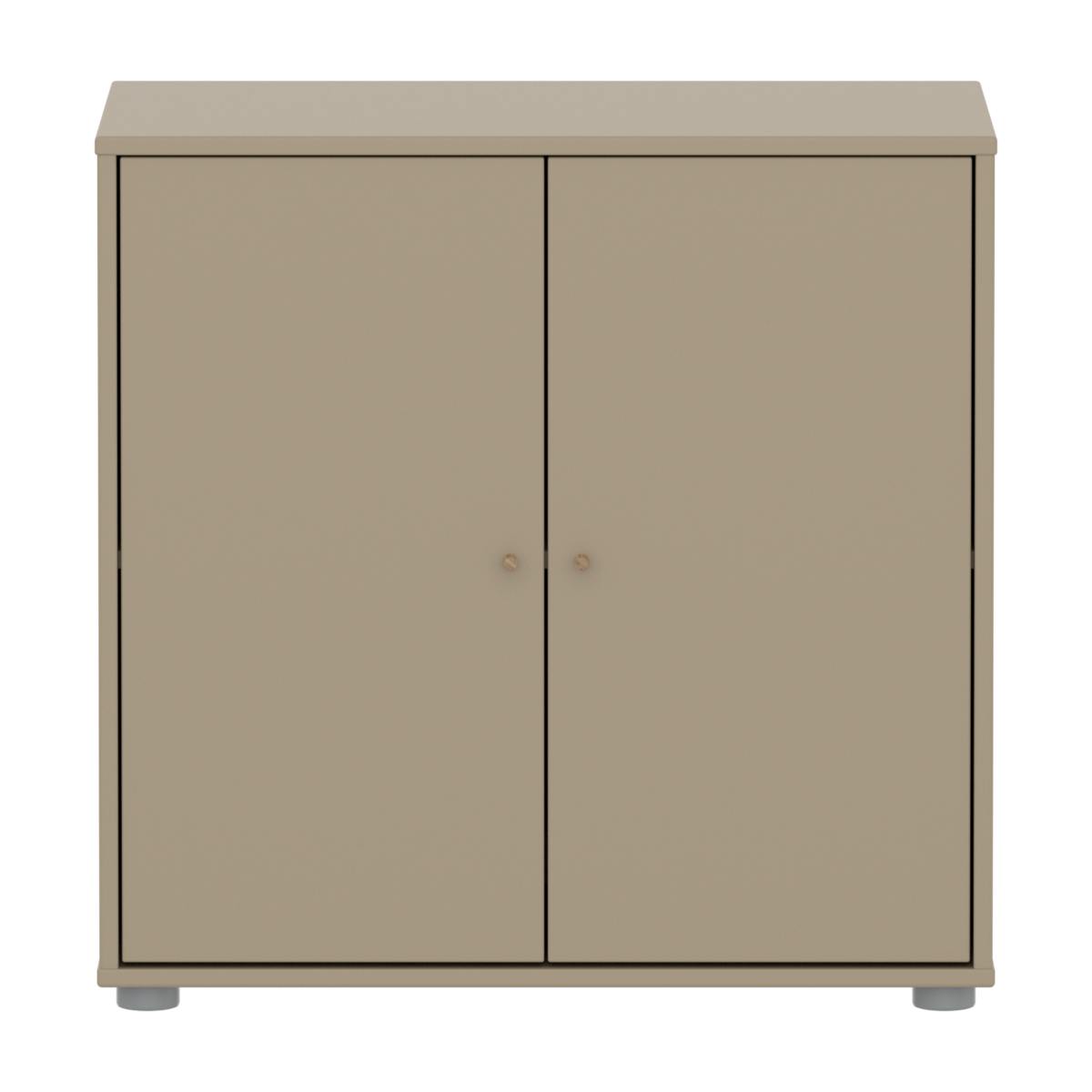 Cómoda 2 puertas SAGA Flexa oat-roble