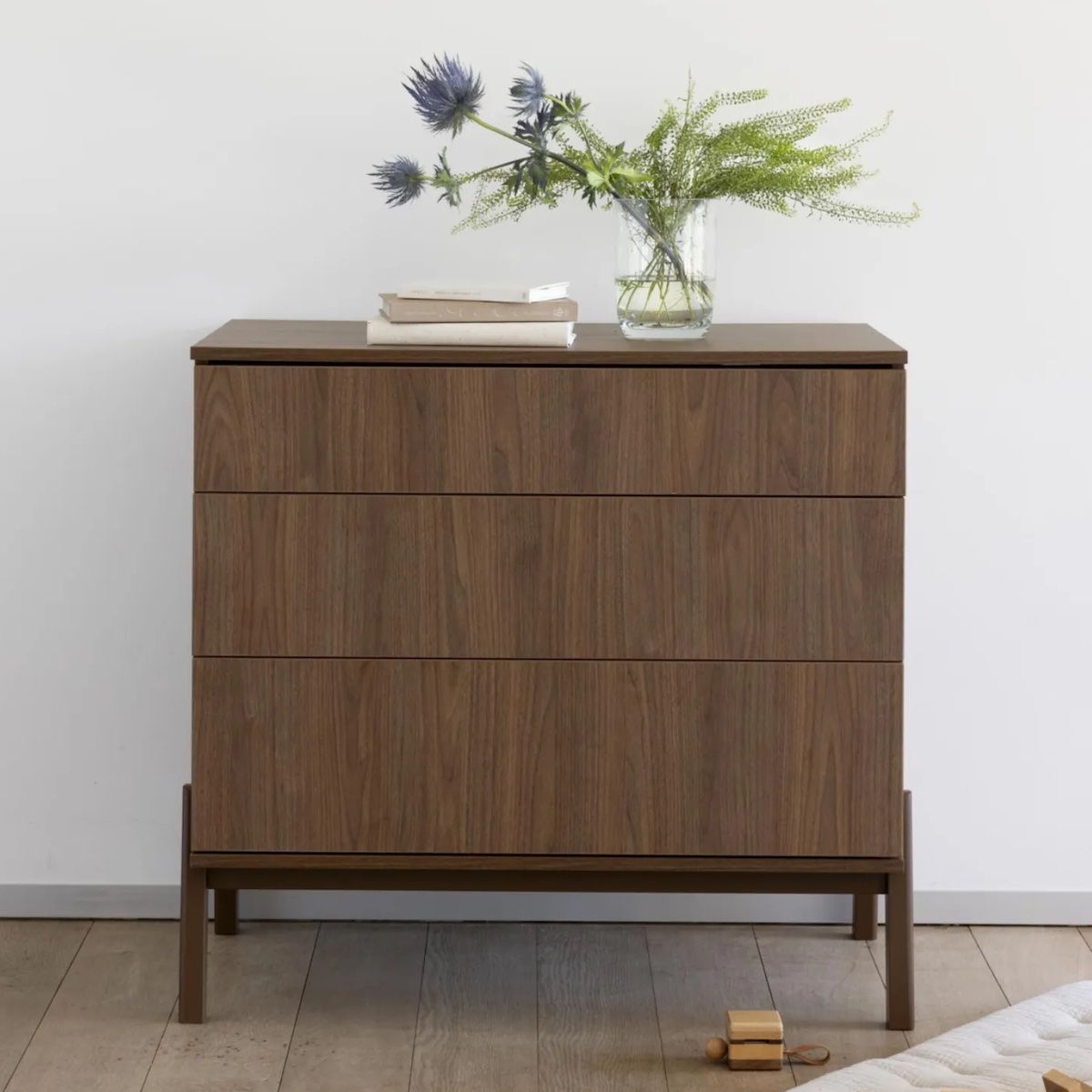 Cómoda 3 cajones ASHI Quax chestnut