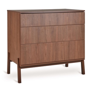Cómoda 3 cajones ASHI Quax chestnut