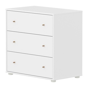 Cómoda 3 cajones SAGA Flexa blanco-roble