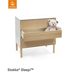 Cómoda 3 cajones SLEEPI Stokke natural