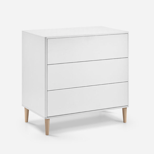 Cómoda 3 cajones TESORI Cotinfant blanco