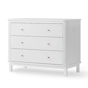 Cómoda 3 cajones WOOD Oliver Furniture blanco