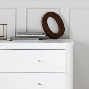 Cómoda 3 cajones WOOD Oliver Furniture blanco