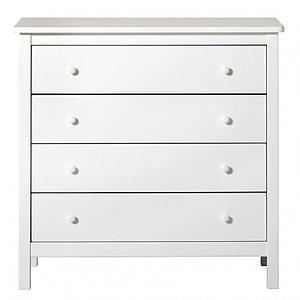 Cómoda 4 cajones SEASIDE Oliver Furniture blanco