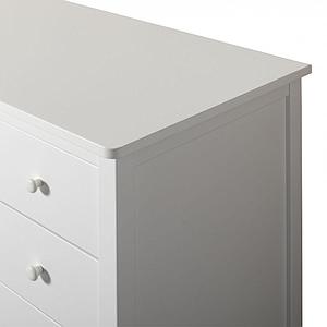 Cómoda 4 cajones SEASIDE Oliver Furniture blanco