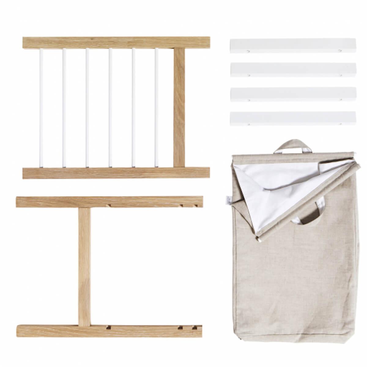 Cómoda 6 cajones SEASIDE Oliver Furniture blanco