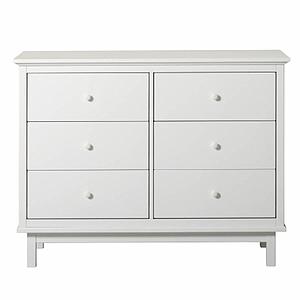 Cómoda 6 cajones SEASIDE Oliver Furniture blanco