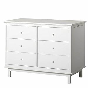 Cómoda 6 cajones SEASIDE Oliver Furniture blanco