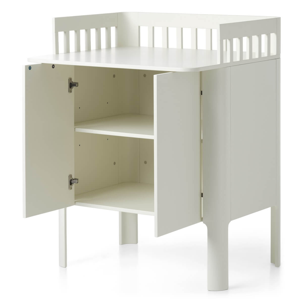 Cómoda cambiador 2 puertas NOVA Flexa crema