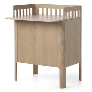 Cómoda cambiador 2 puertas NOVA Flexa roble
