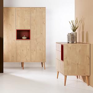 Cómoda COCOON Quax natural roble