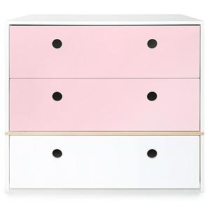 Cómoda COLORFLEX cajones frontales sweet pink-sweet pink-white