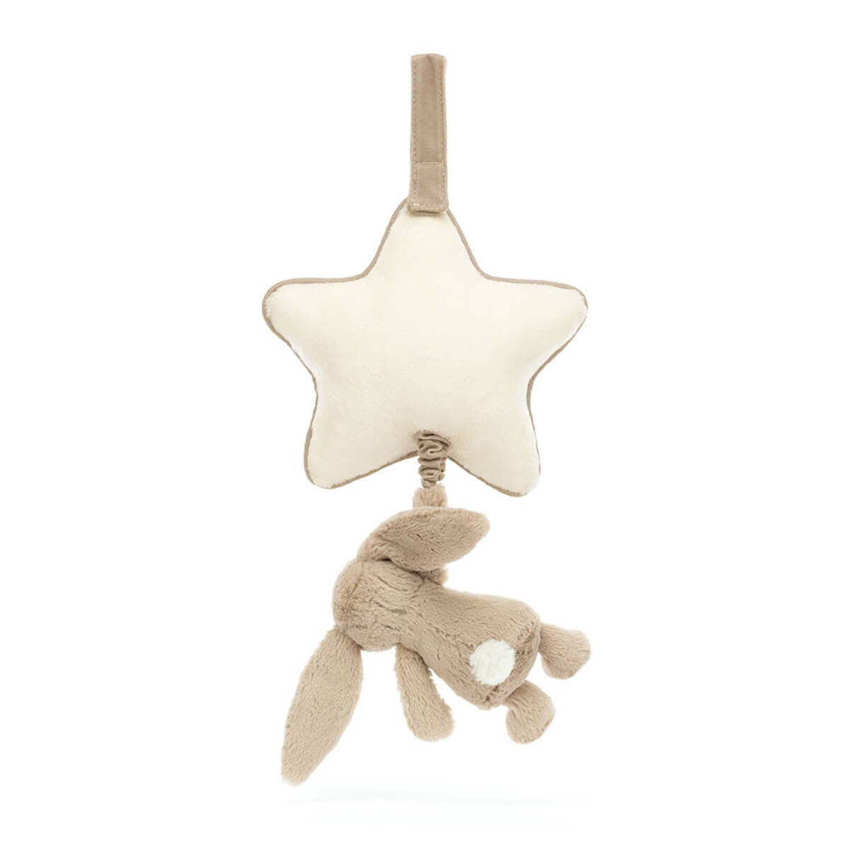Conejo musical BASHFUL Jellycat beige