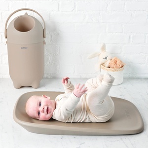 Contenedor pañales DROPY Nattou taupe