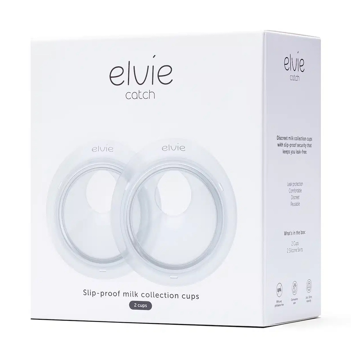 Copa recogida leche 2uds ELVIE