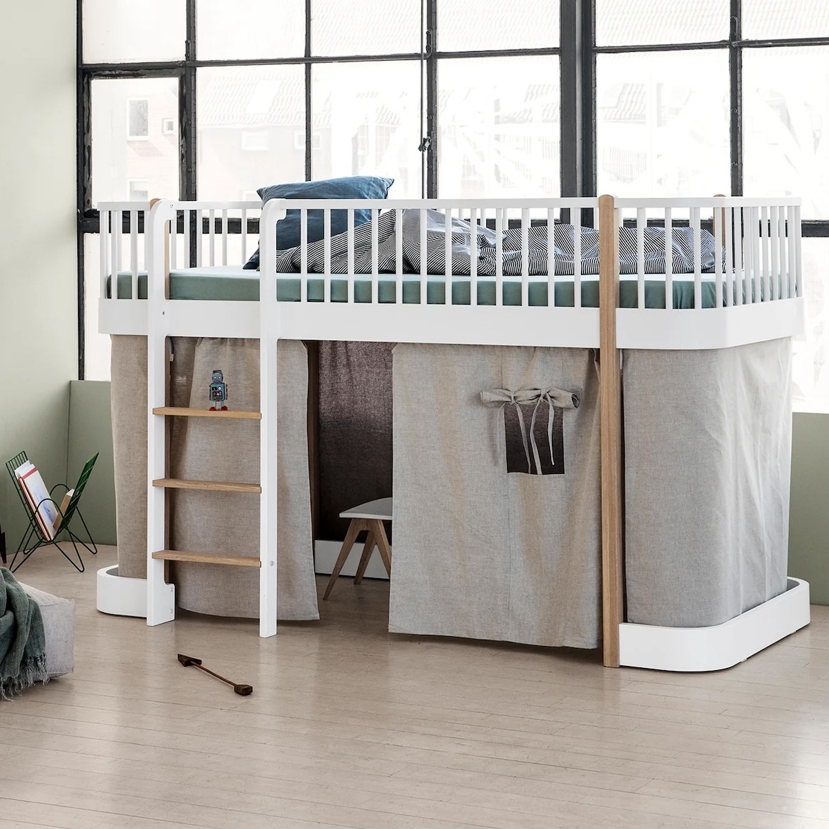 Cortina cama 138 cm WOOD ORIGINAL Oliver Furniture natural
