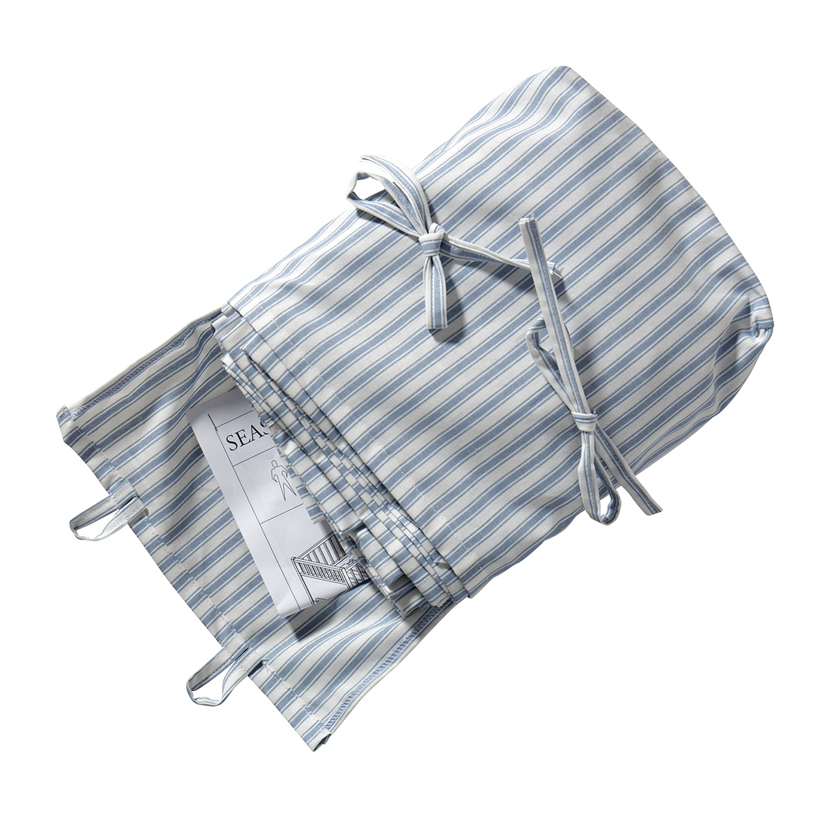 Cortina cama alta/semi-alta SEASIDE CLASSIC Oliver Furniture rayas azules 