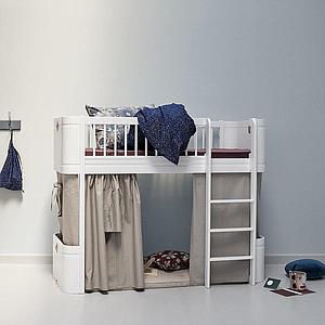 Cortina cama WOOD MINI+ Oliver Furniture natural