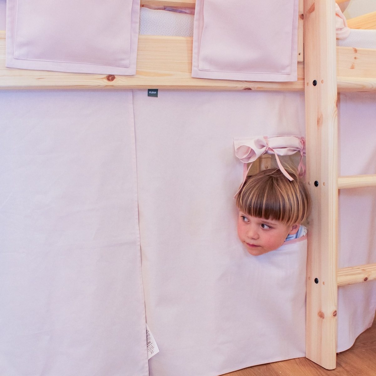 Cortina juegos cama DAWN Flexa mauve morn