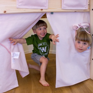 Cortina juegos cama DAWN Flexa mauve morn