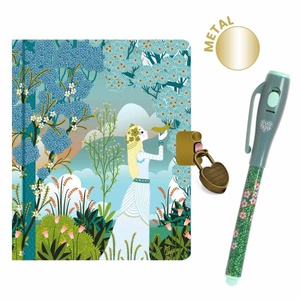 Cuaderno secreto-bolígrafo mágico LOVELY PAPER Djeco Charlotte