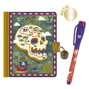 Cuaderno secreto-bolígrafo mágico LOVELY PAPER Djeco Steve