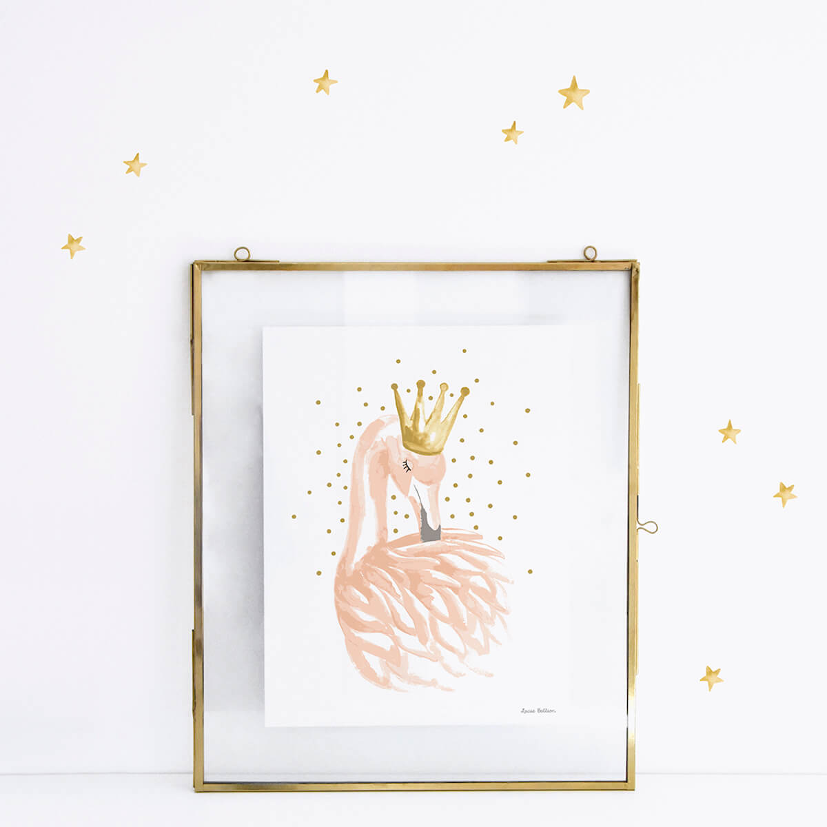 Cuadro 30x40cm FLAMENCO Lilipinso rosa