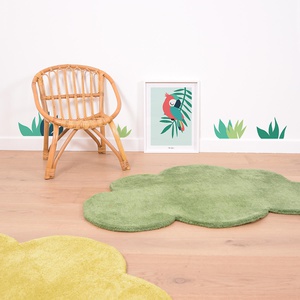 Cuadro 30x40cm LORO Lilipinso verde