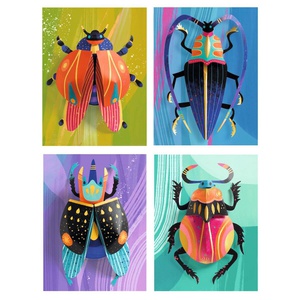 Cuadros 3D PAPER BUGS Djeco