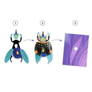 Cuadros 3D PAPER BUGS Djeco