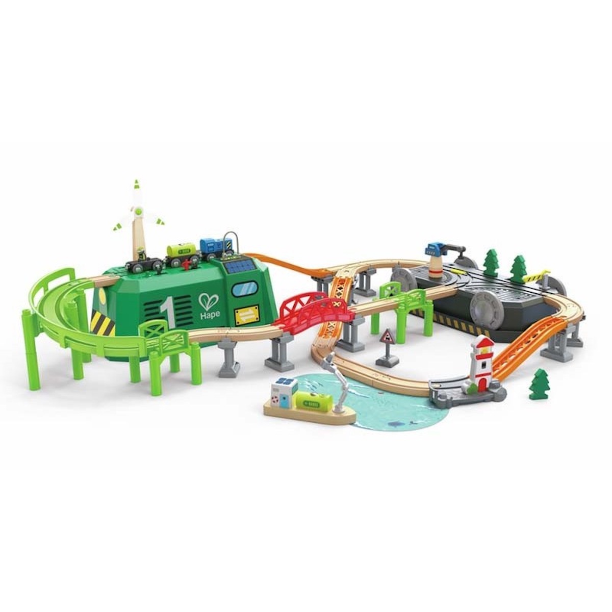 Cubo Set Tren Eco Hape