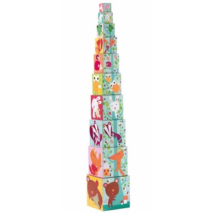 Cubos apilables BOSQUE Djeco