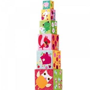 Cubos apilables BOSQUE Djeco