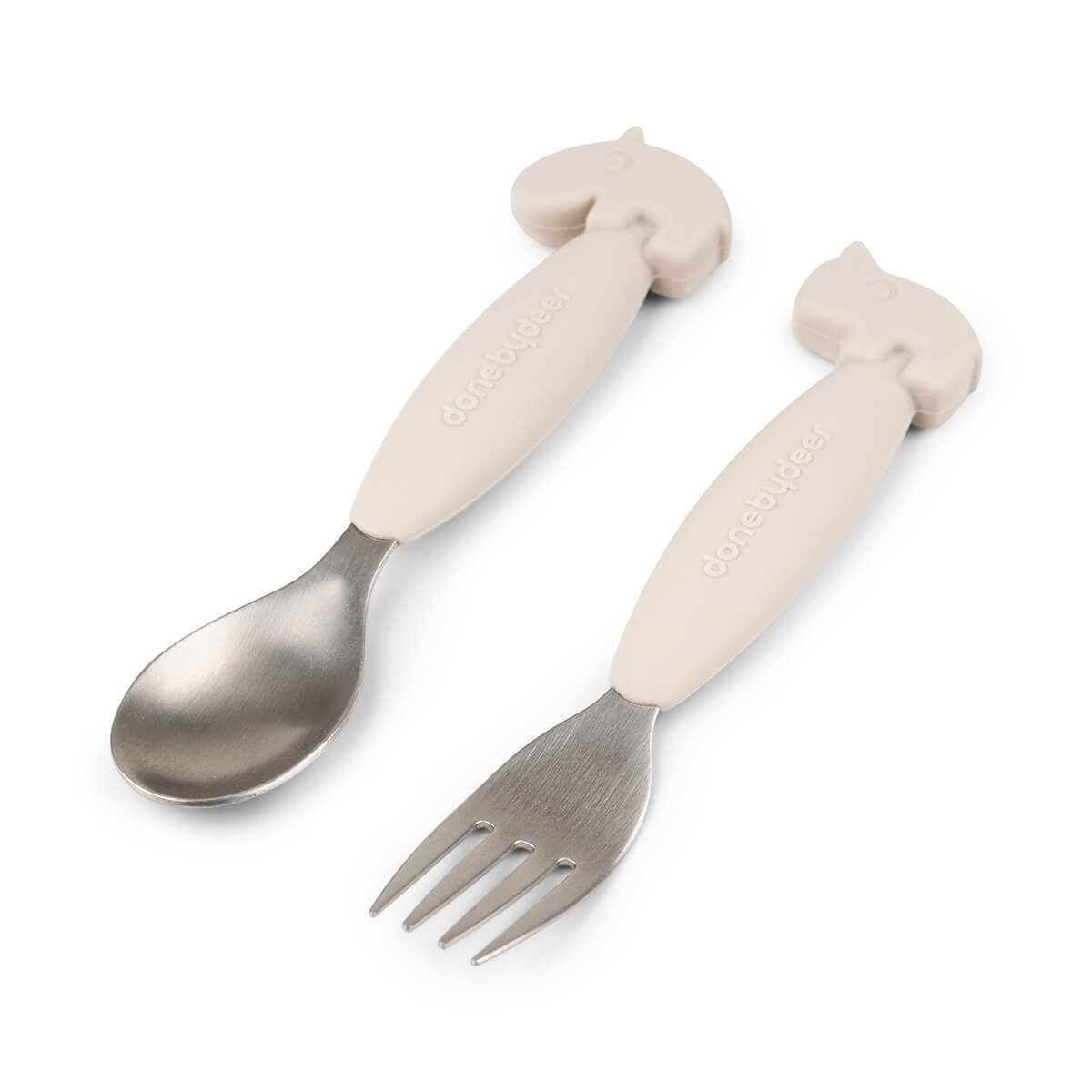 Cuchara-tenedor Easy-grip DEER FRIENDS Done by Deer sand