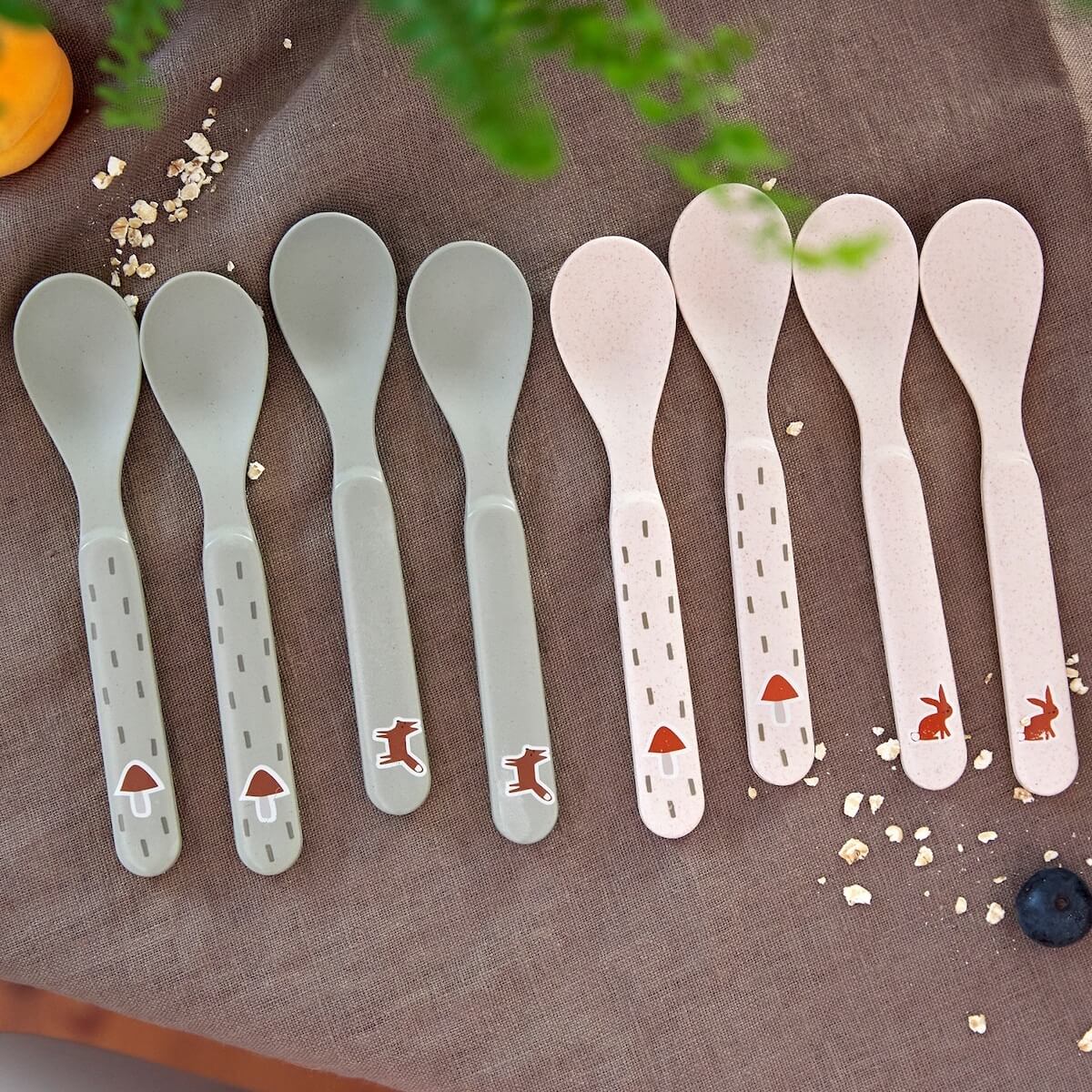 Cucharas 4uds LITTLE FOREST Laessig Fox