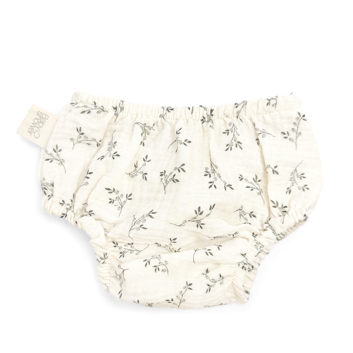 Culotte Babyshower olive bloom