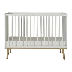 Cuna 60x120cm FLOW Quax blanco-roble