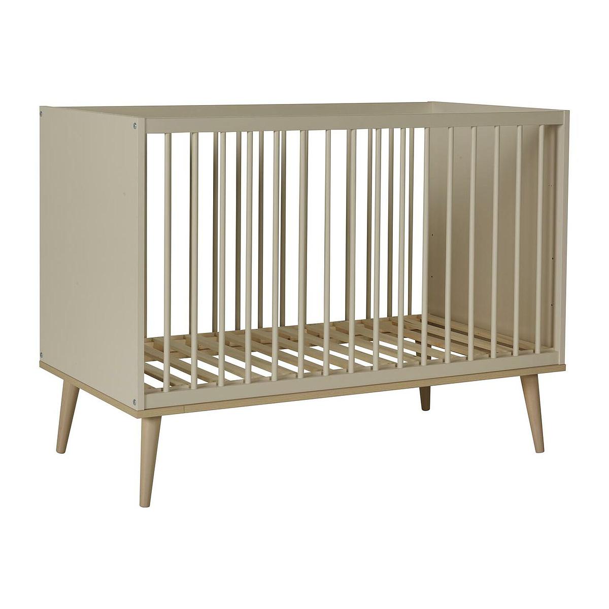 Cuna 60x120cm FLOW Quax Clay-Roble