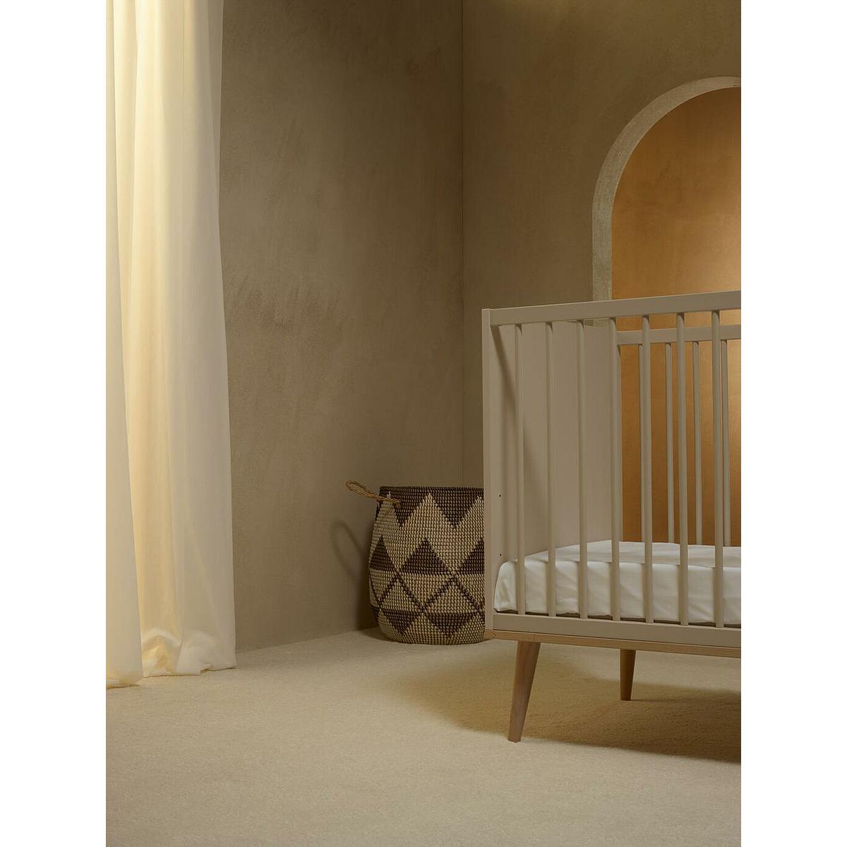Cuna 60x120cm FLOW Quax Clay-Roble