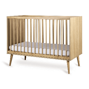 Cuna 60x120cm FLOW Quax honey ash