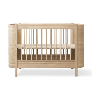 Cuna bebé evolutiva 68x122cm/162cm WOOD MINI+ Oliver Furniture roble
