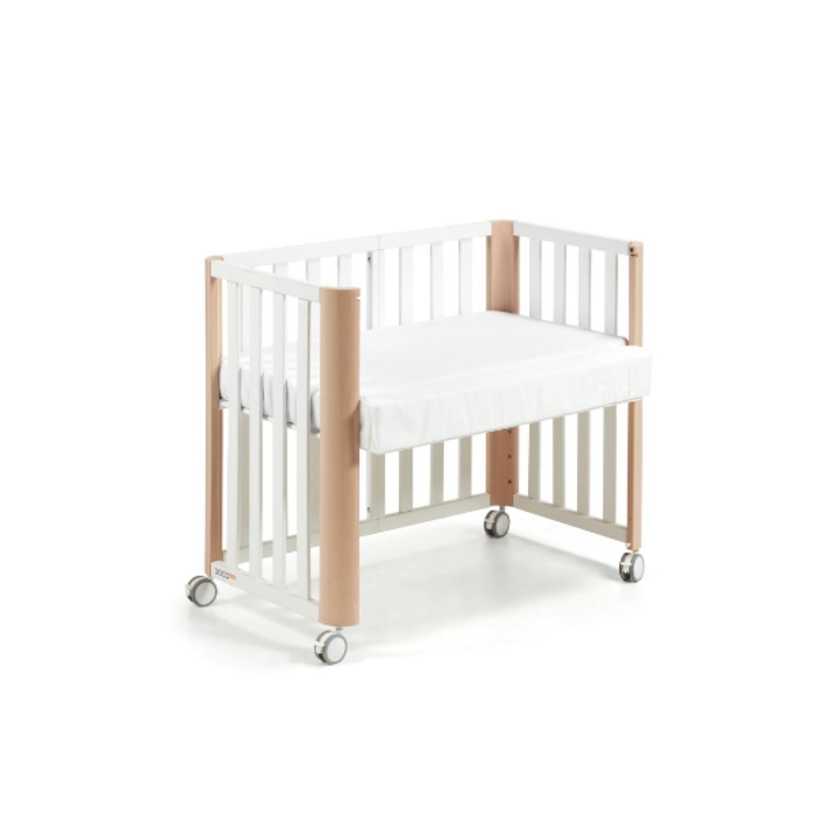 Cuna-colchón 50x90cm/120 DOCO Sleeping PLUS++ Cotinfant blanco-natural