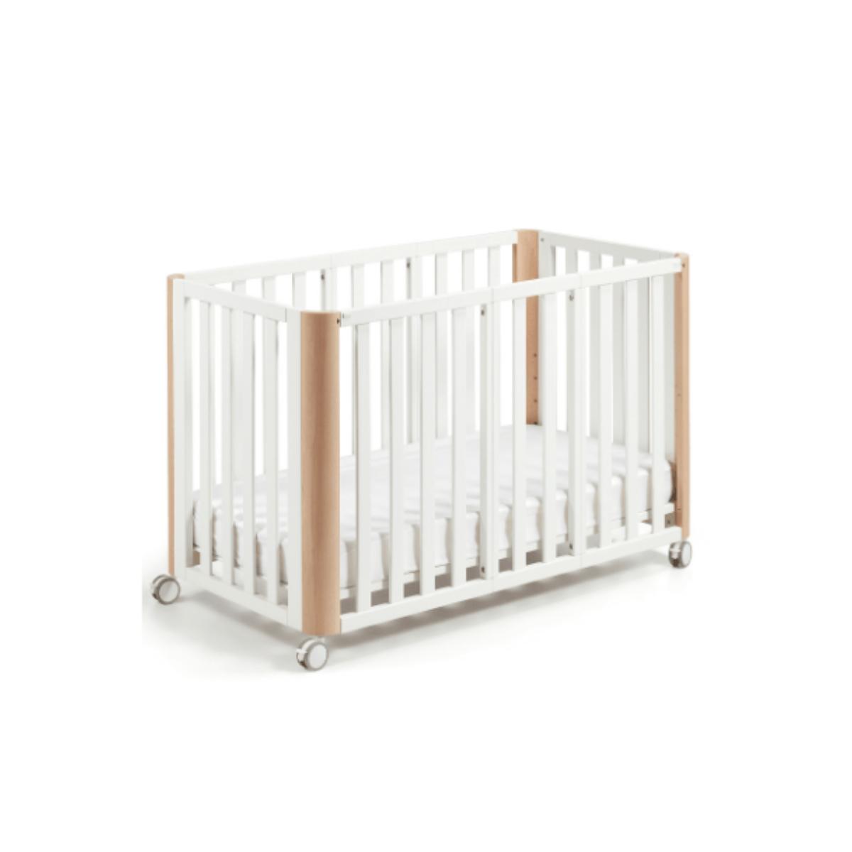 Cuna-colchón 50x90cm DOCO Sleeping Plus++ Cotinfant blanco-natural
