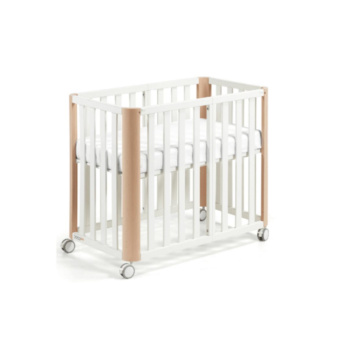 Cuna-colchón 50x90cm DOCO Sleeping Plus++ Cotinfant blanco-natural