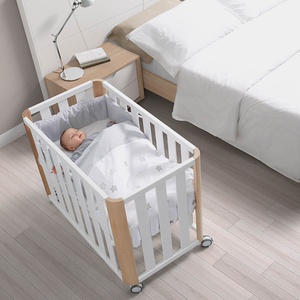 Cuna colecho 60x120cm DOCO Sleeping Cotinfant blanco-natural