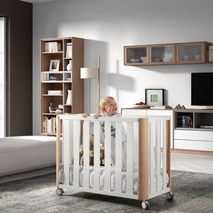 Cuna colecho 60x120cm DOCO Sleeping Cotinfant blanco-natural