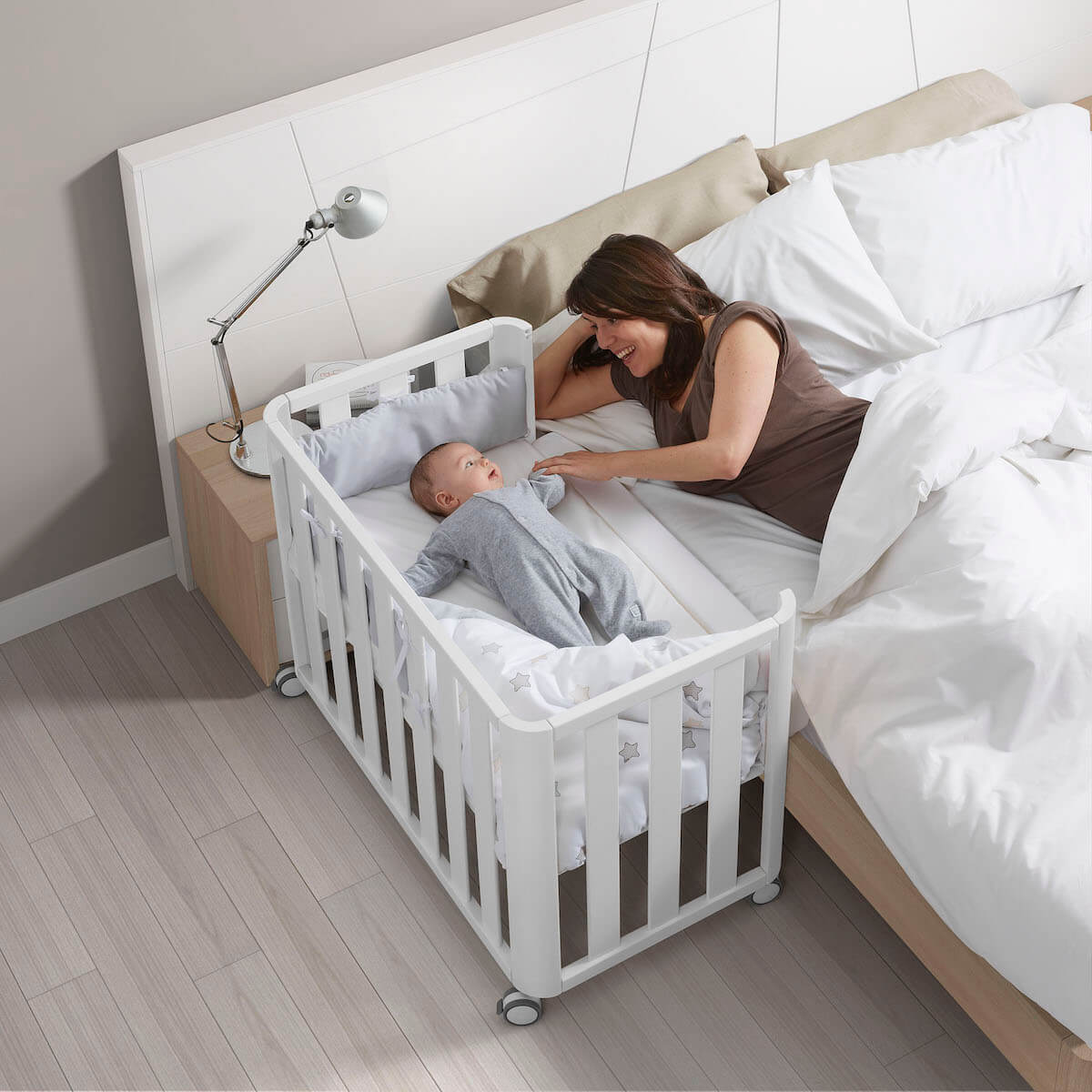 Cuna colecho 60x120cm DOCO Sleeping Cotinfant blanco